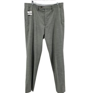 Ralph Lauren Mens Slim Fit Comfort Flex Pants Sage Green 38 x 32 New Office Work